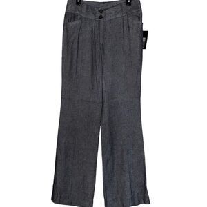 Etcetera‎ black & white woven pants 6 NEW
